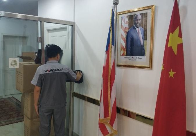 文達(dá)通產(chǎn)品獲得國際青睞丨利比里亞駐華大使館項目已成功安裝并通過安全驗收